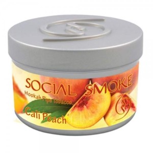 SOCIAL SMOKE CALI PEACH 100G